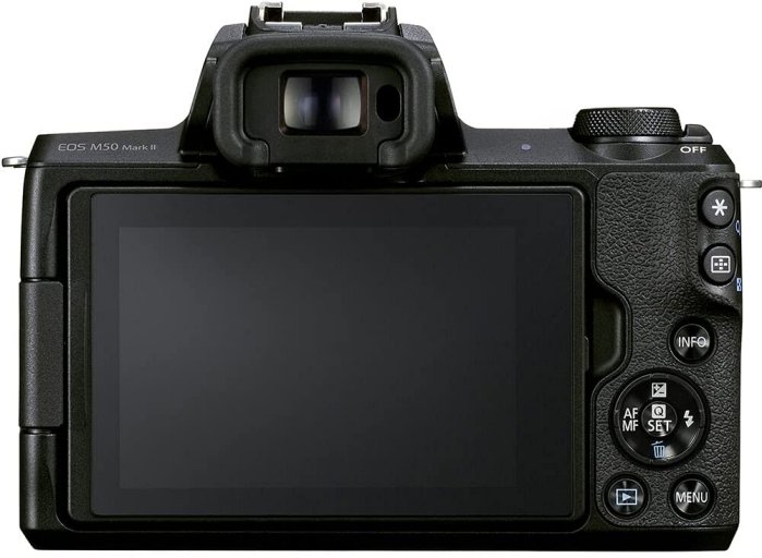 Canon EOS M50 Mark II Back Side