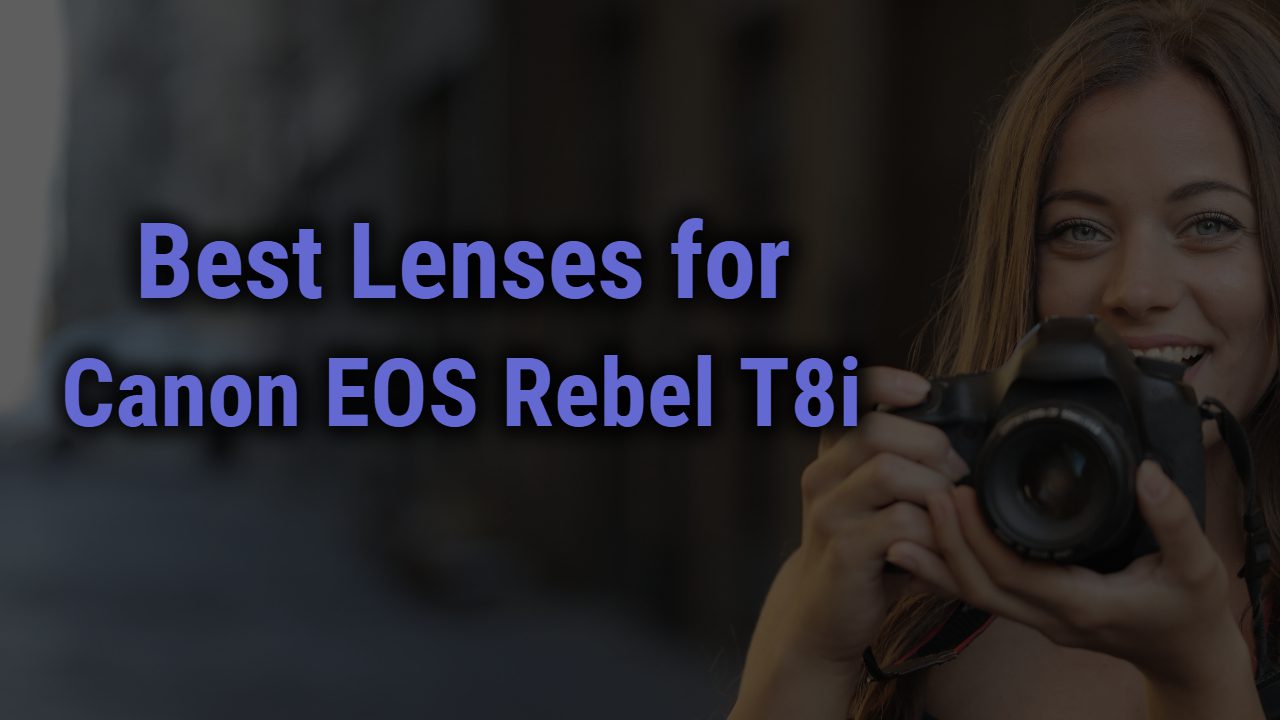 Best Lenses for Canon EOS Rebel T8i
