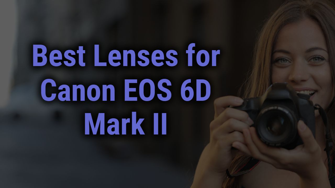 Best Lenses for Canon EOS 6D Mark II Camera in 2024